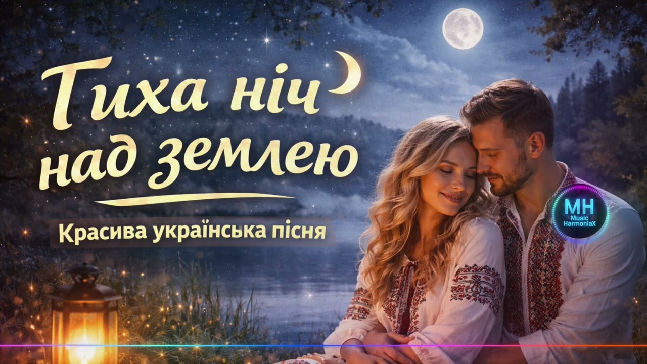 Тиха ніч над землею 🌙 Красива українська пісня  Ліричний романс