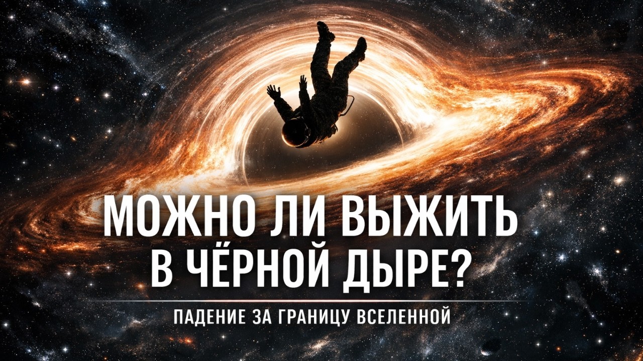 Можно ли выжить в чёрной дыре? Что увидит человек перед смертью