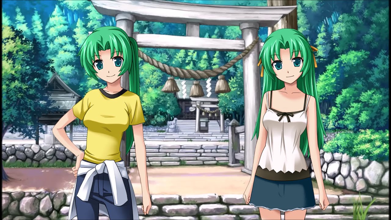 Ienai Kotoba Shion & Mion Character Song - Higurashi