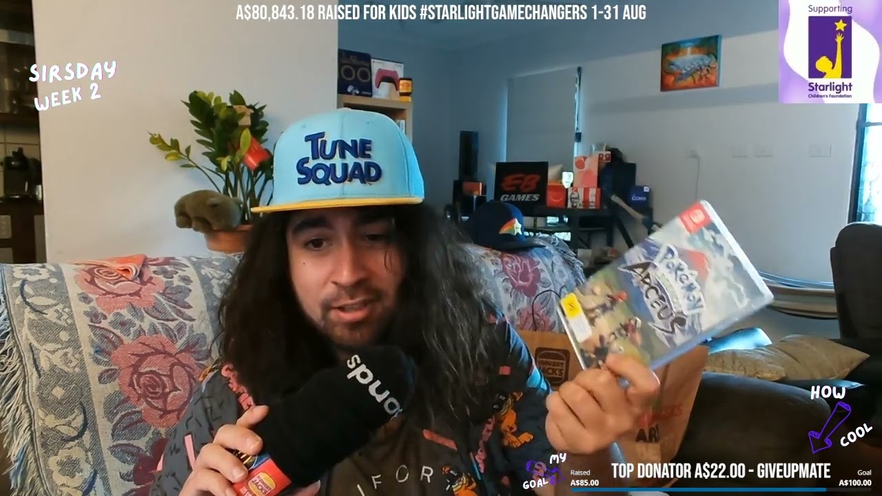 Week 2 Thursday Part 1! Rival Gaz plays ARCEUS for #StarlightGameChangers Charity Stream 2022 (Thurs