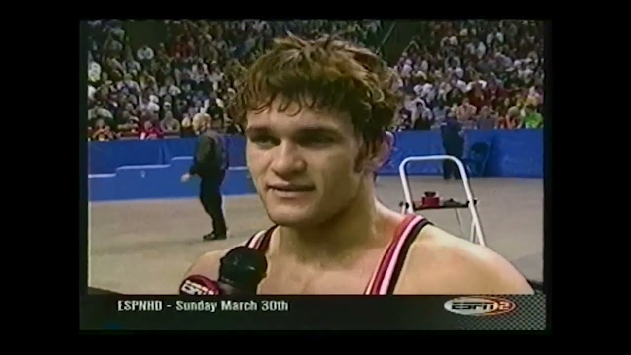 NCAA 2003 133LB FINAL JOHNNY THOMPSON OKLAHOMA STATE VS  RYAN LEWIS MINNESOTA