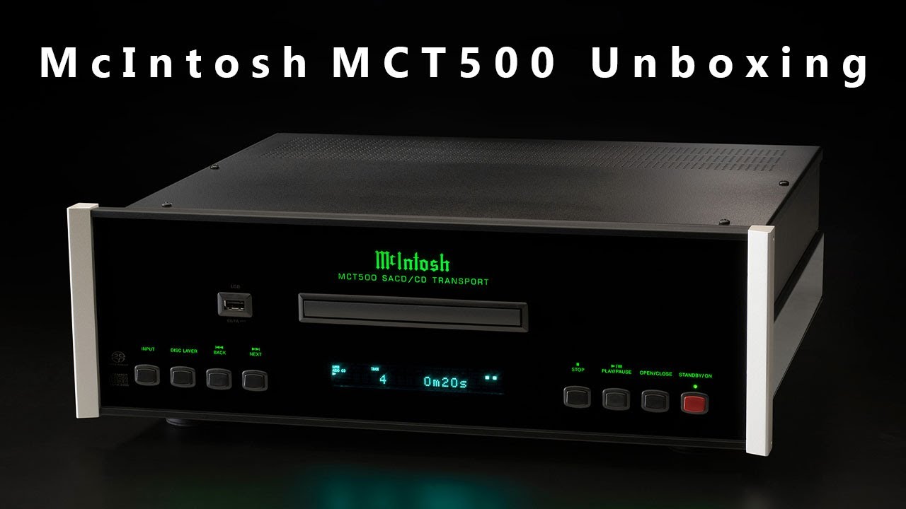 McIntosh MCT500 Transport: Unboxing and Set Up