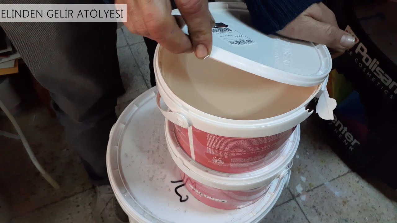Boya makinelerinde renklendirme işlemi