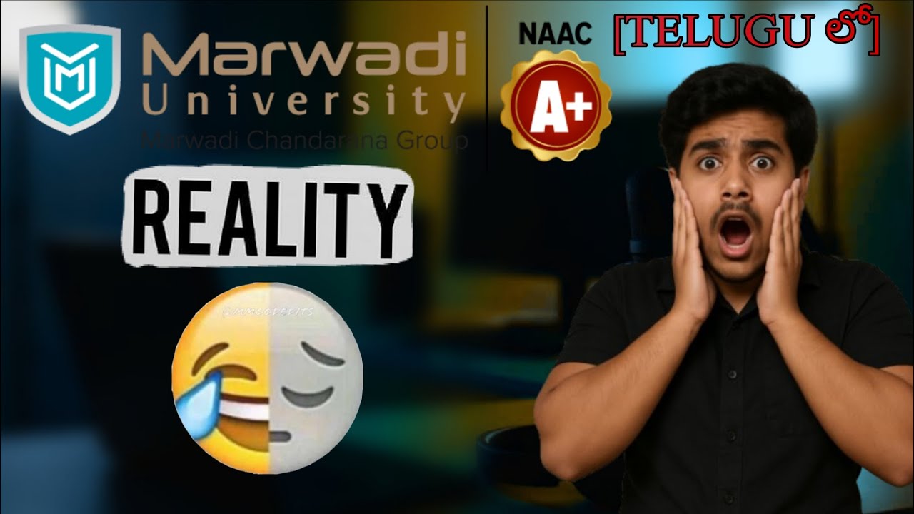 Marwadi university Real Face 😱|