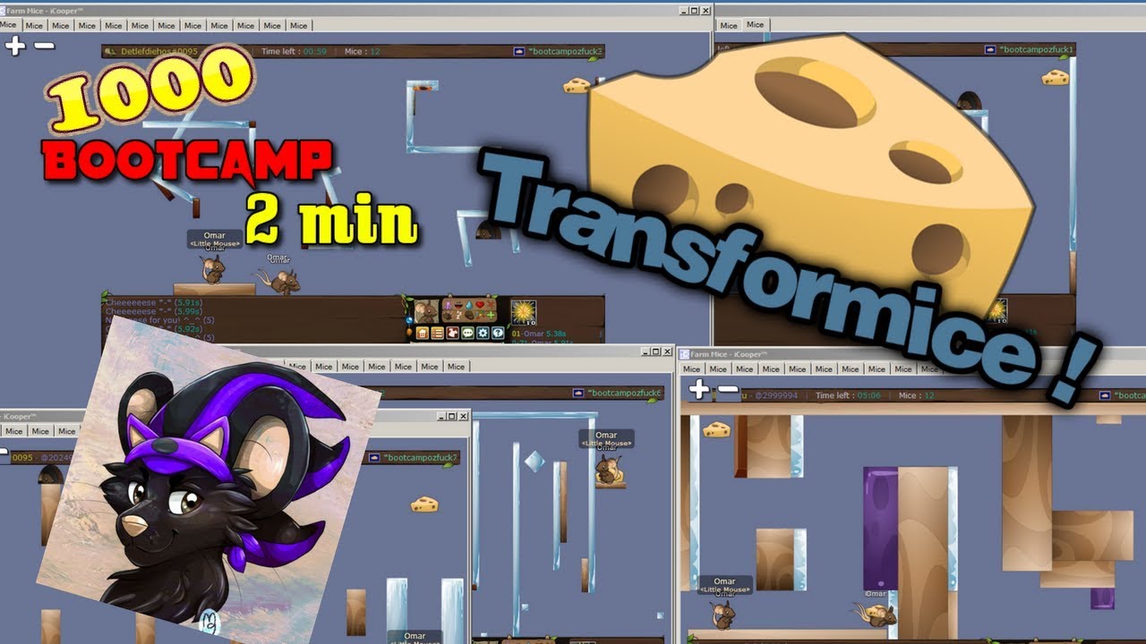TRANSFORMICE - BEST FARM BOOTCAMP/FIRST :)