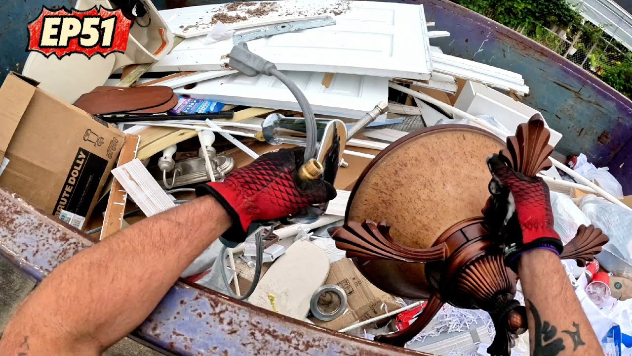 Поиски в мусорных контейнерах и сбор мусора на обочинах! — Медленное начало удивительных находок!