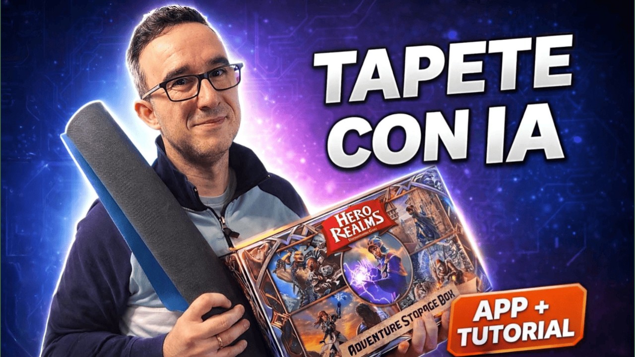 TAPETES con IA: Crea el tuyo EN MINUTOS | IA y Juegos de Mesa · Ep.23