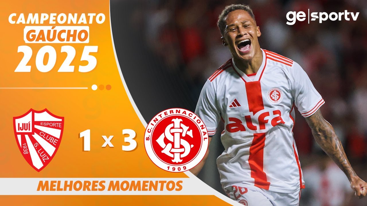 SAO LUIZ 1 X 3 INTERNACIONAL | MELHORES MOMENTOS | CAMPEONATO GAÚCHO 2025 | ge.globo