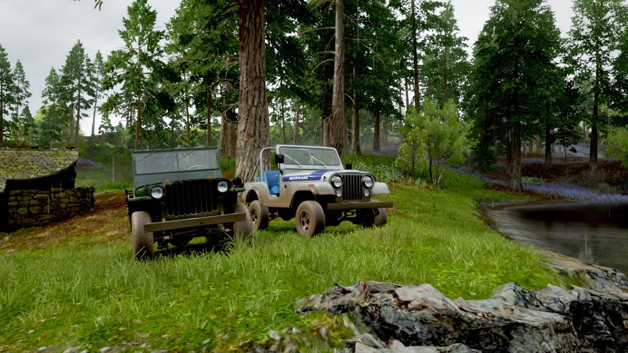 Offroading with a vintage Willys MB | Jeep Lovers | FH4 | | Thrustmaster T300 | Malayali Gamers