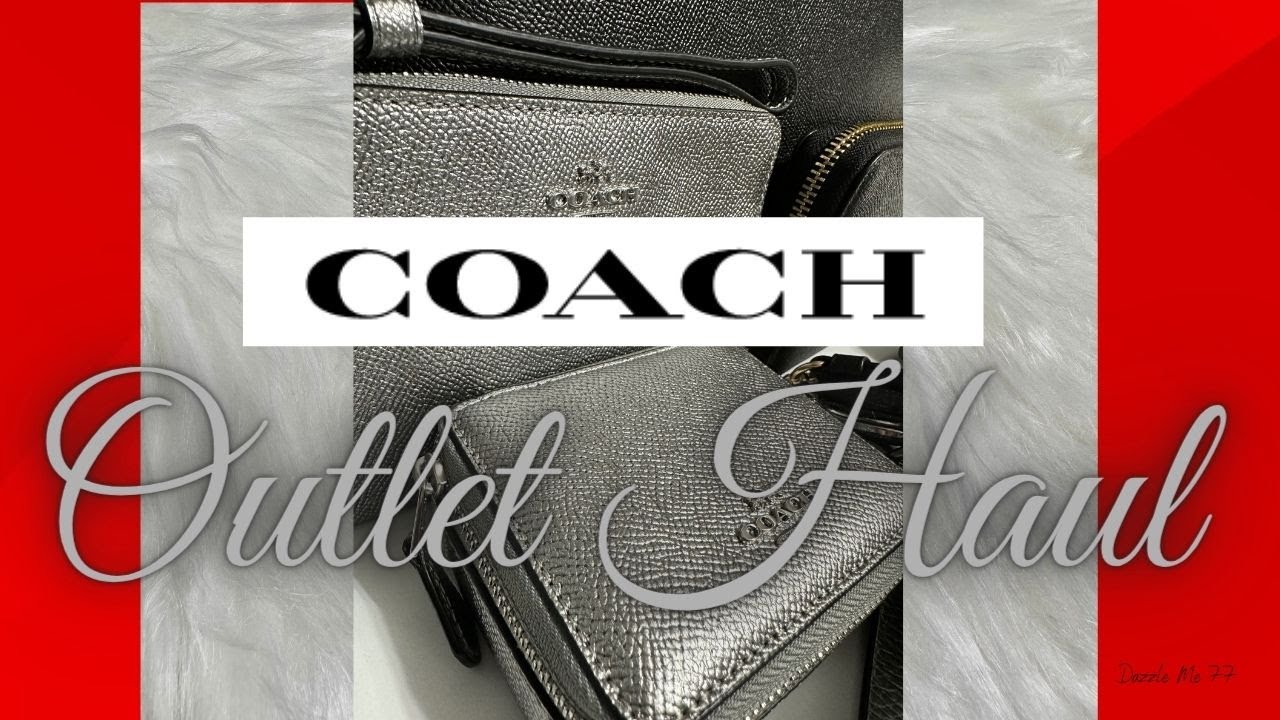 COACH OUTLET HAUL ✨
