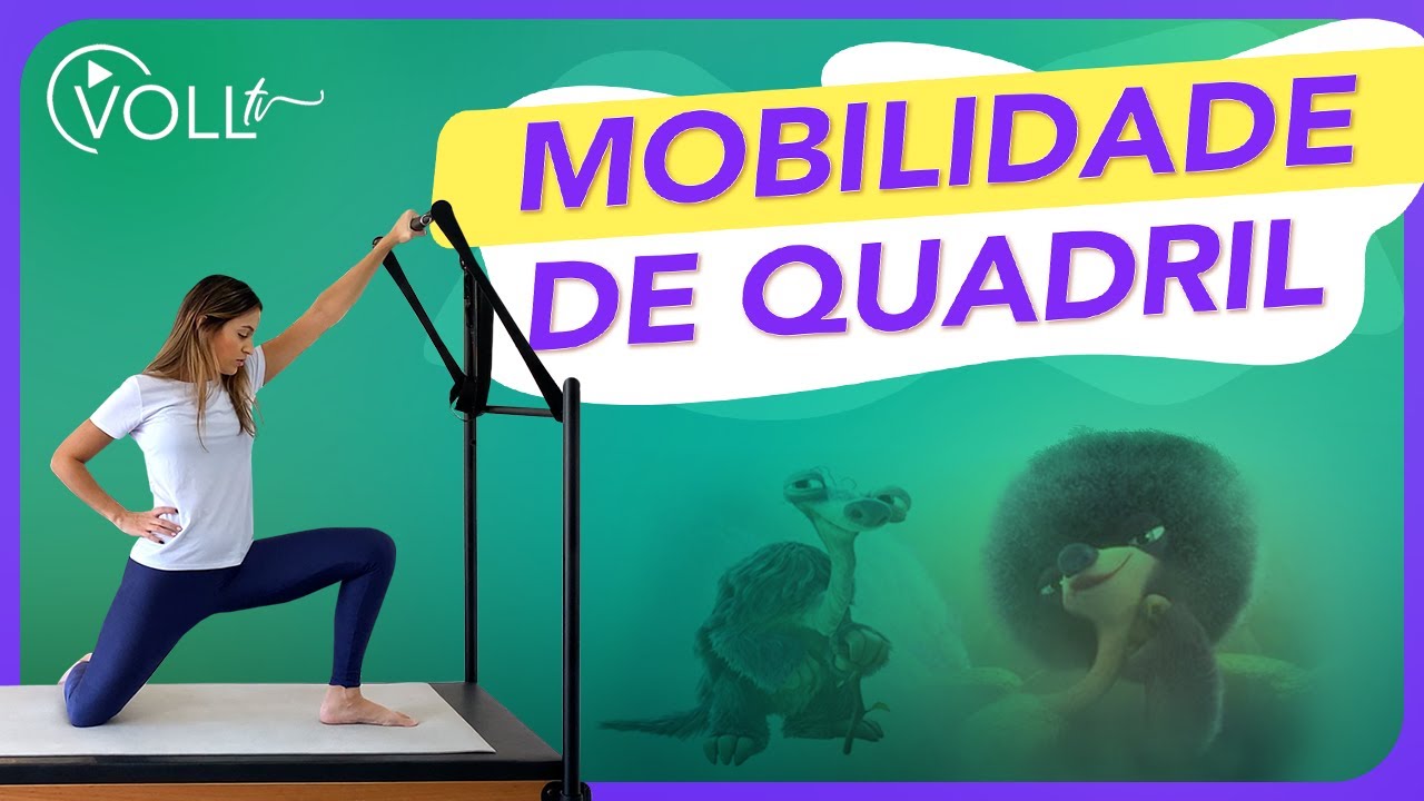 5 Exercícios de Pilates para mobilidade de Quadril