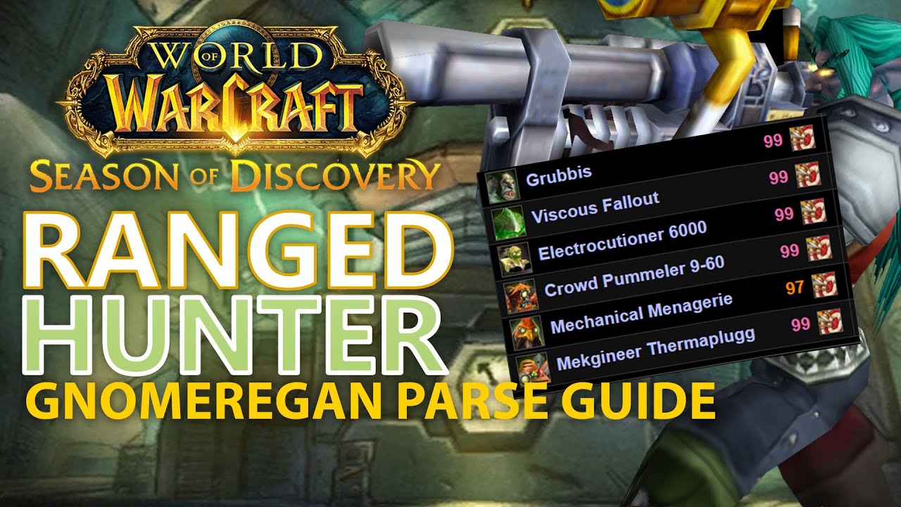 Ranged Hunter Gnomeregan Parse Guide | Season of Discovery | Jeiku Living Flame NA