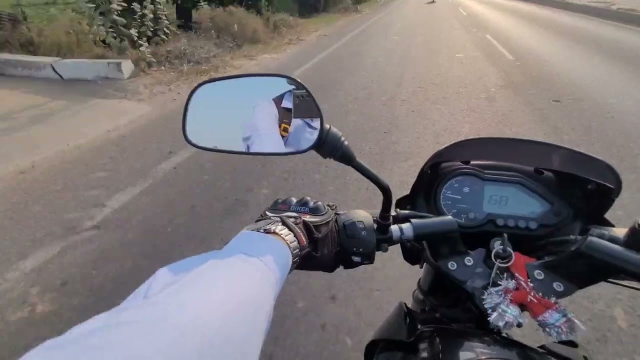 The Feeling of Riding Puslar on Highway 🏍️