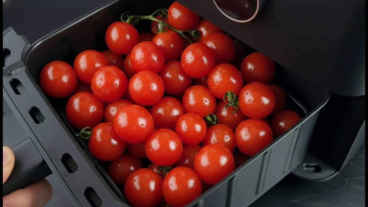 I Put Tomatoes in the Air Fryer and Didn’t Expect This Result!