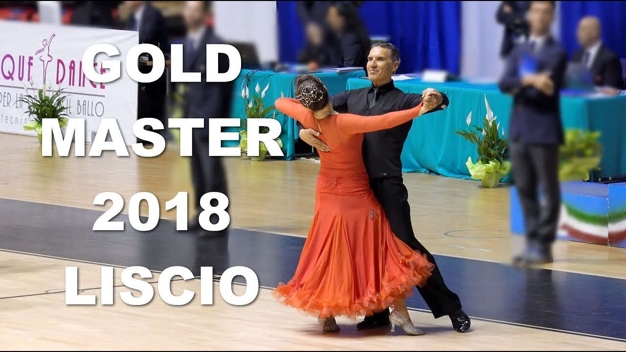 Gold Master 2018 Liscio Tradizionale Mazurka, Valzer, Polka Competizione di Danza Sportiva