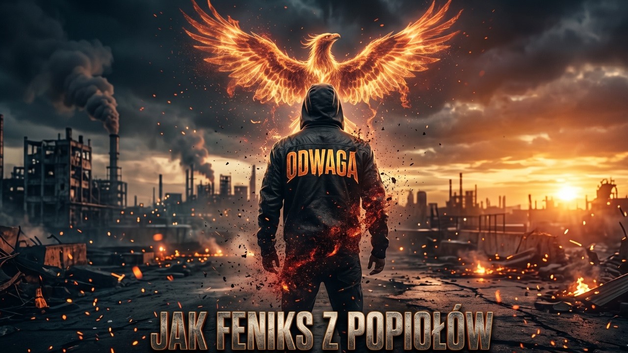 GamzurAI - JAK FENIKS Z POPIOŁ&Oacute;W | Mocny Rap Motywacyjny | ODWAGA