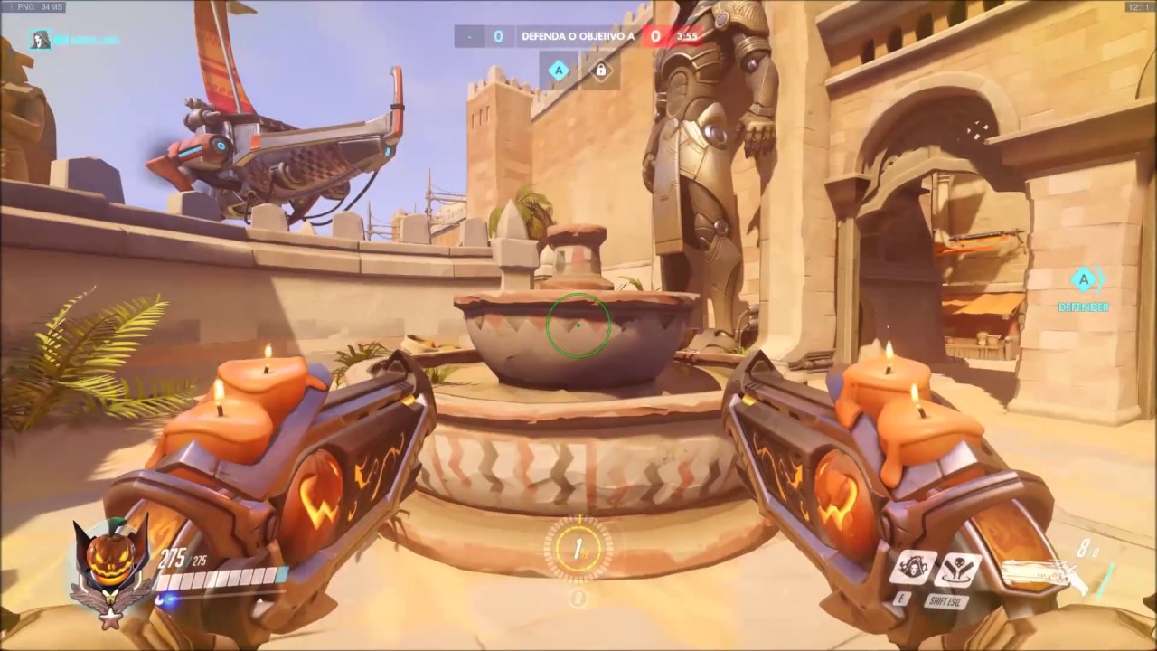 Overwatch - 23/10/2016 - Competitive S2E46 - Templo de An&uacute;bis - Reaper, Roadhog