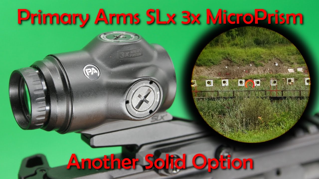 Primary Arms SLx 3x MicroPrism — лучший из всех?