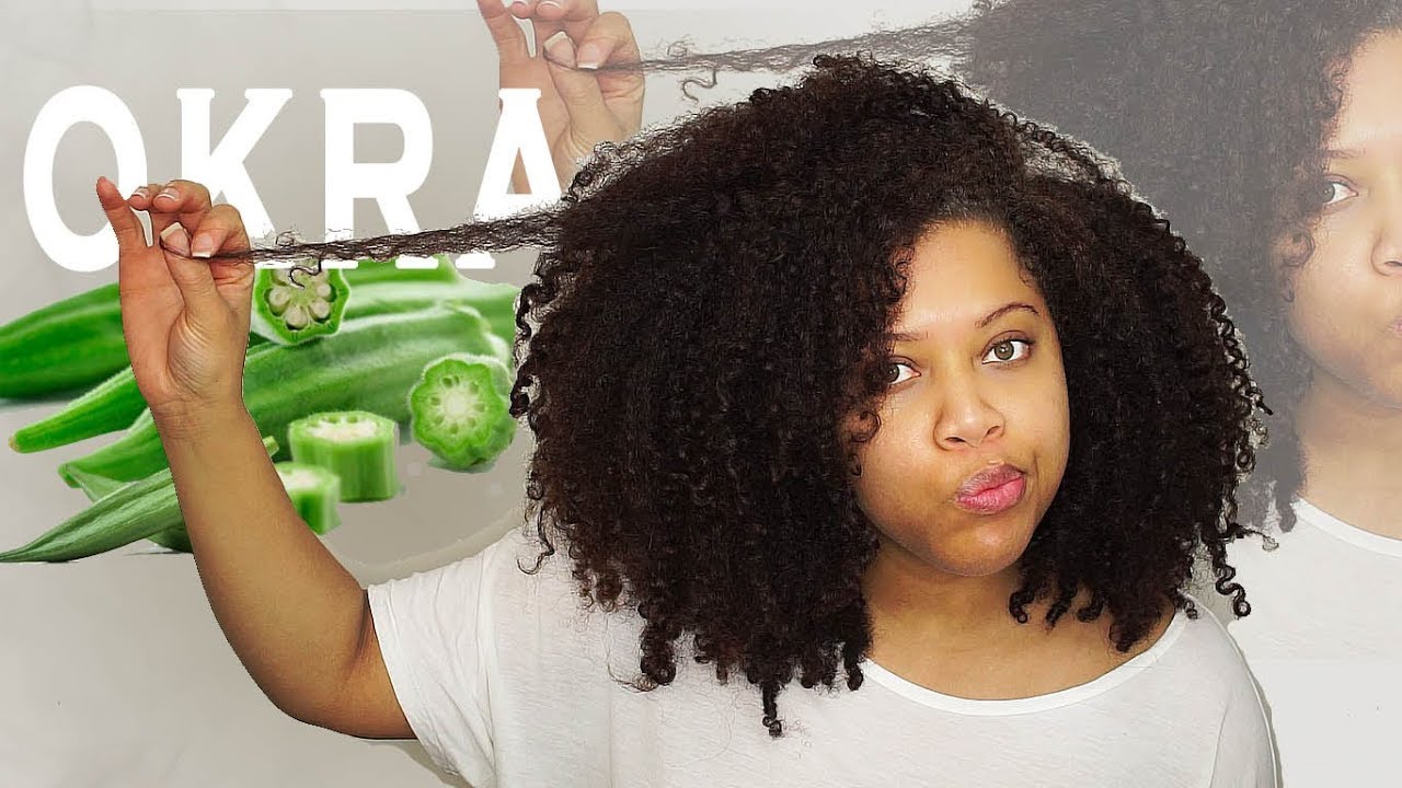 HOMEMADE OKRA CONDITIONER For Natural Hair // Samantha Pollack