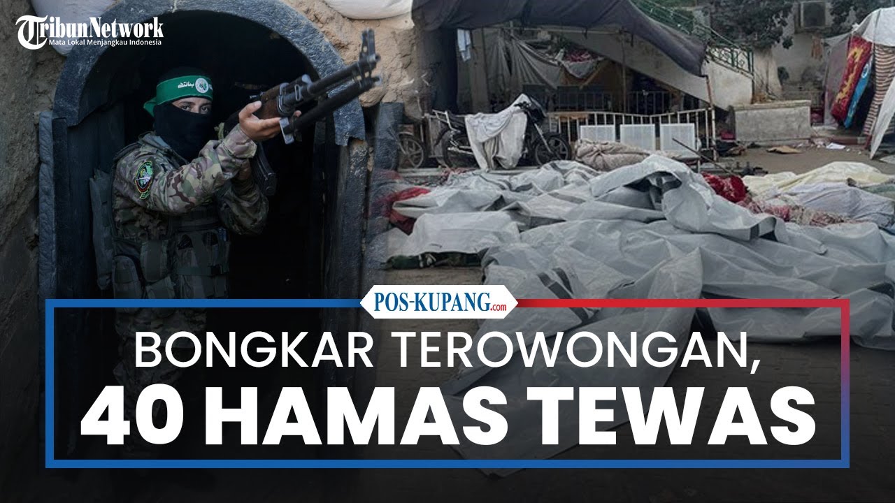 Israel Bongkar Terowongan di Rafah, Total 40 Anggota Hamas Tewas