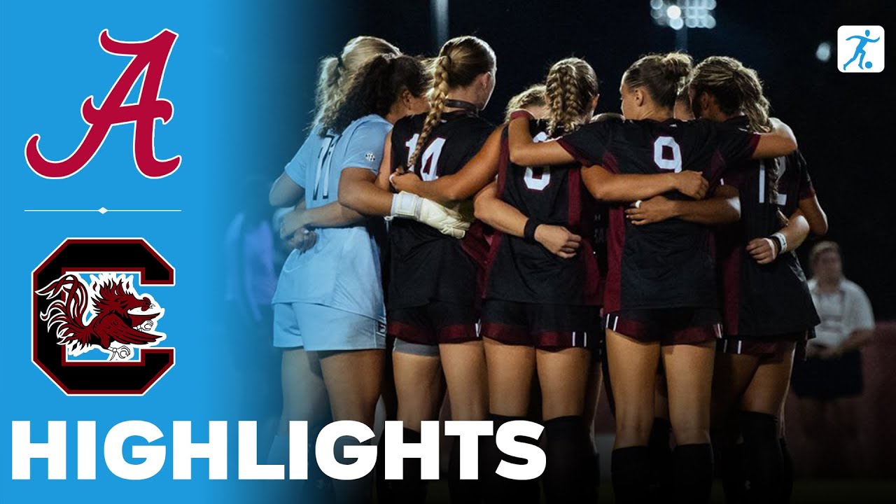 Alabama vs South Carolina | NCAA College Women's Soccer | Highlights - September 11, 2025