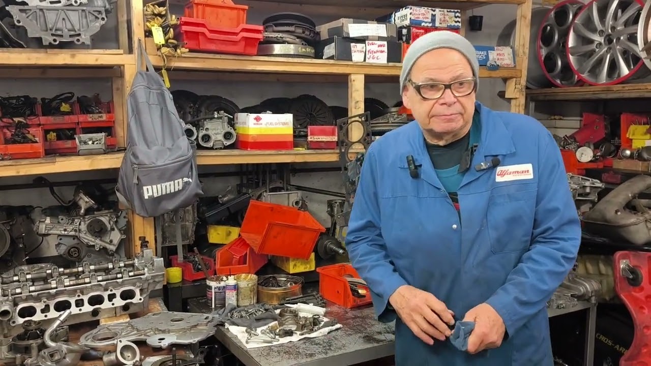 Alfaman Garage - How to Engine Rebuild on Alfa Romeo 939 Spider 2.2 JTS part 2
