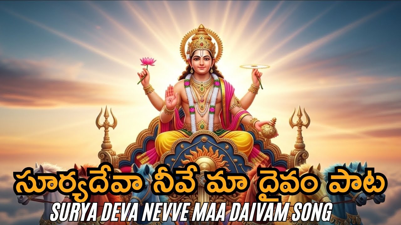 సూర్యదేవా నీవే మా దైవం 🌞 Powerful Surya Dev Song | Telugu Bhakti Song | Morning Prayer