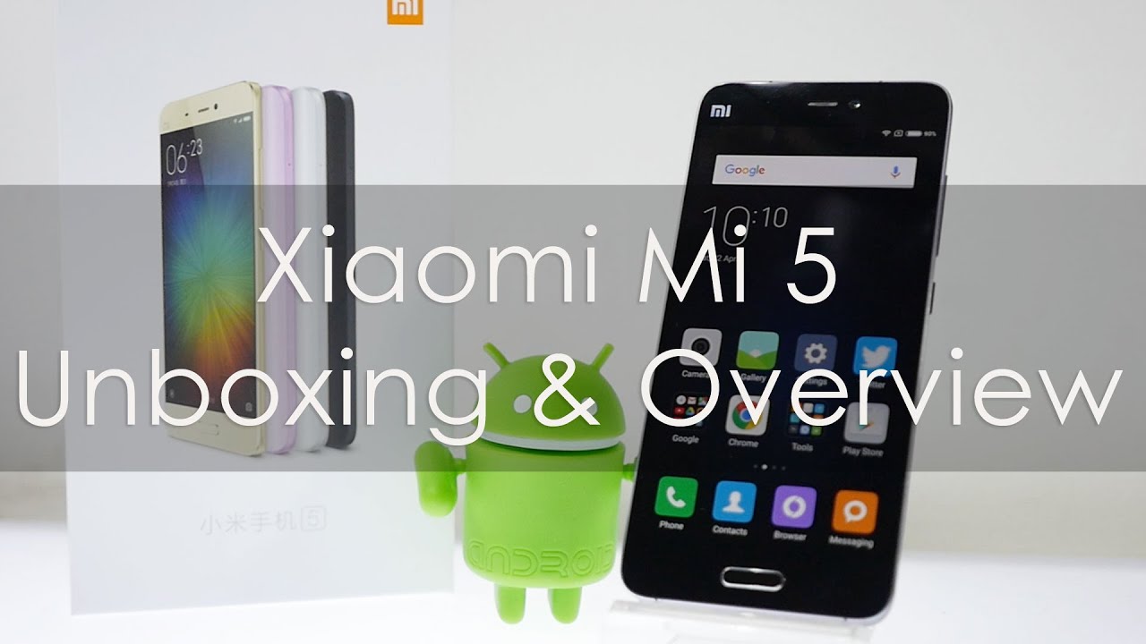 Xiaomi Mi5 Unboxing & Hands On Overview (Black Color)