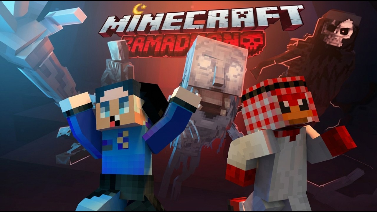🔴Pt.4 | Ukiller & Haji PERGI GRIND🧟‍♂️ - Minecraft Ramadhan S3☪ | Malaysia