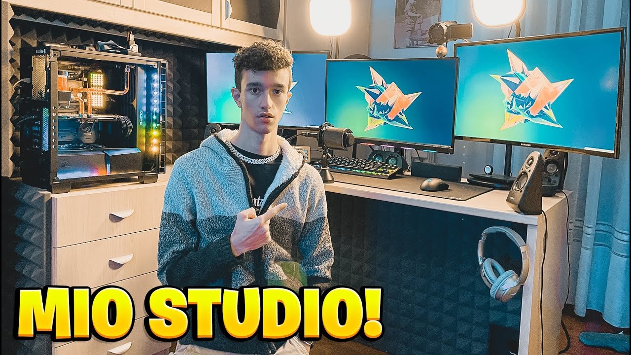 LA MIA POSTAZIONE e STUDIO da GAMING! *SETUP TOUR*