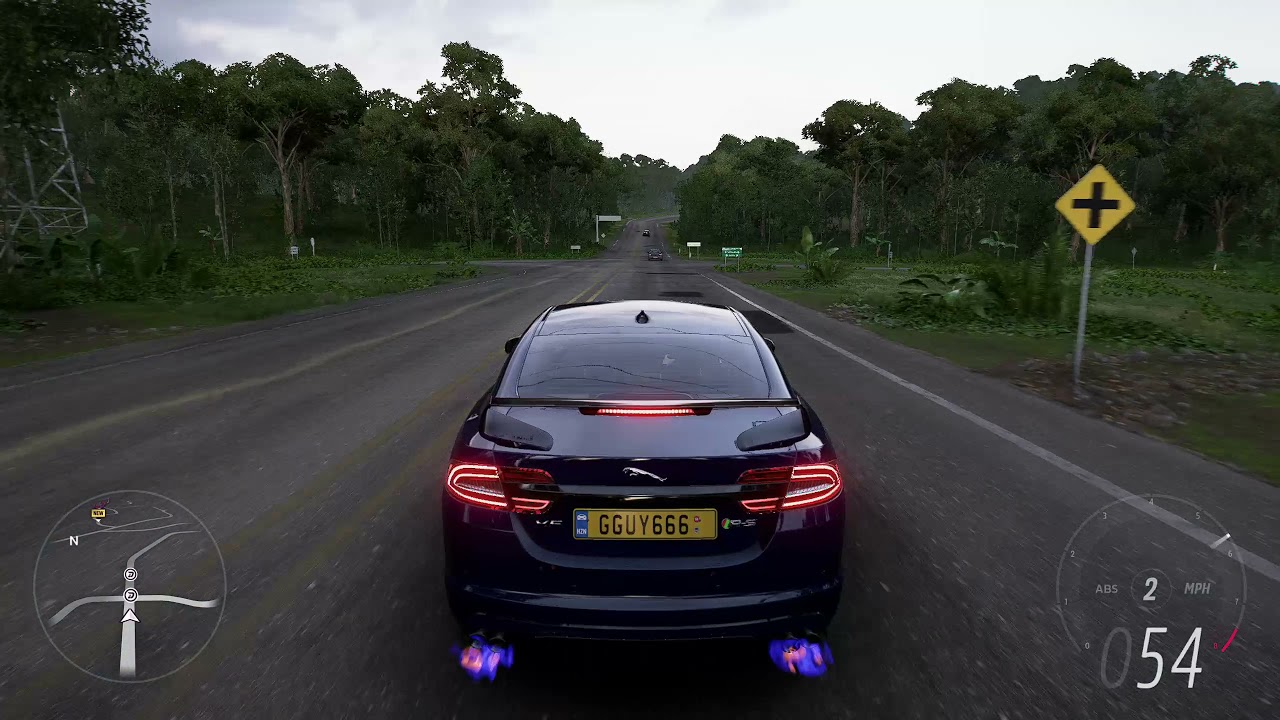 Forza Horizon 5 Jaguar XFR-S Getaway Guy's first drive