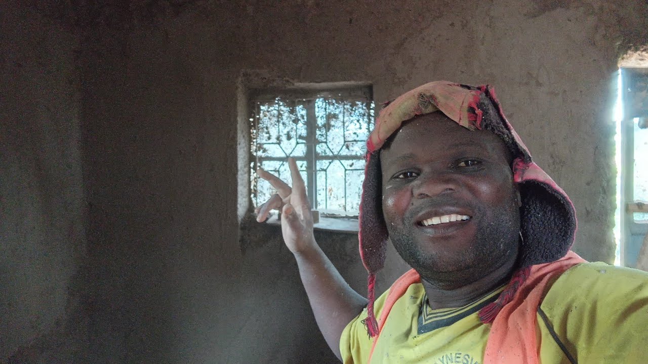 PLASTERING WORK OF MAMA KLIF 'S HOUSE HAS BEGUN OFFICIALLY 