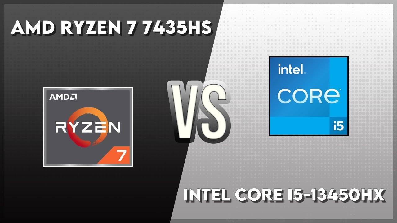 AMD Ryzen 7 7435HS vs Intel Core i5-13450HX Technical Comparison
