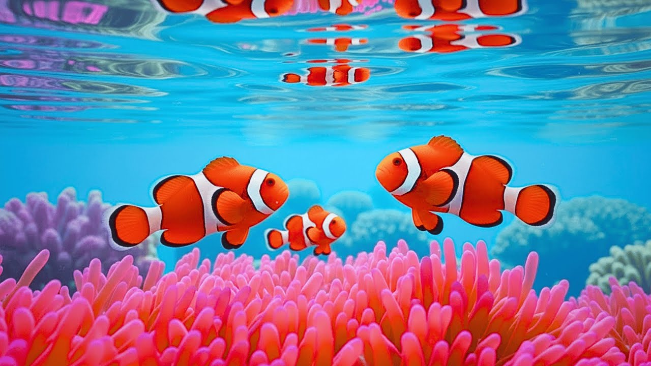 The Best 4K Aquarium 🐠 Discover Stunning Jellyfish,Vibrant Coral Reefs & Exotic Ocean Life