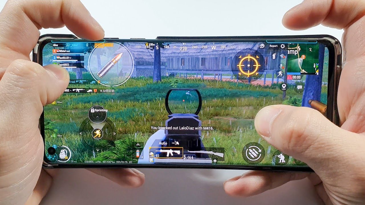Motorola Edge Pubg Mobile 60fps Test