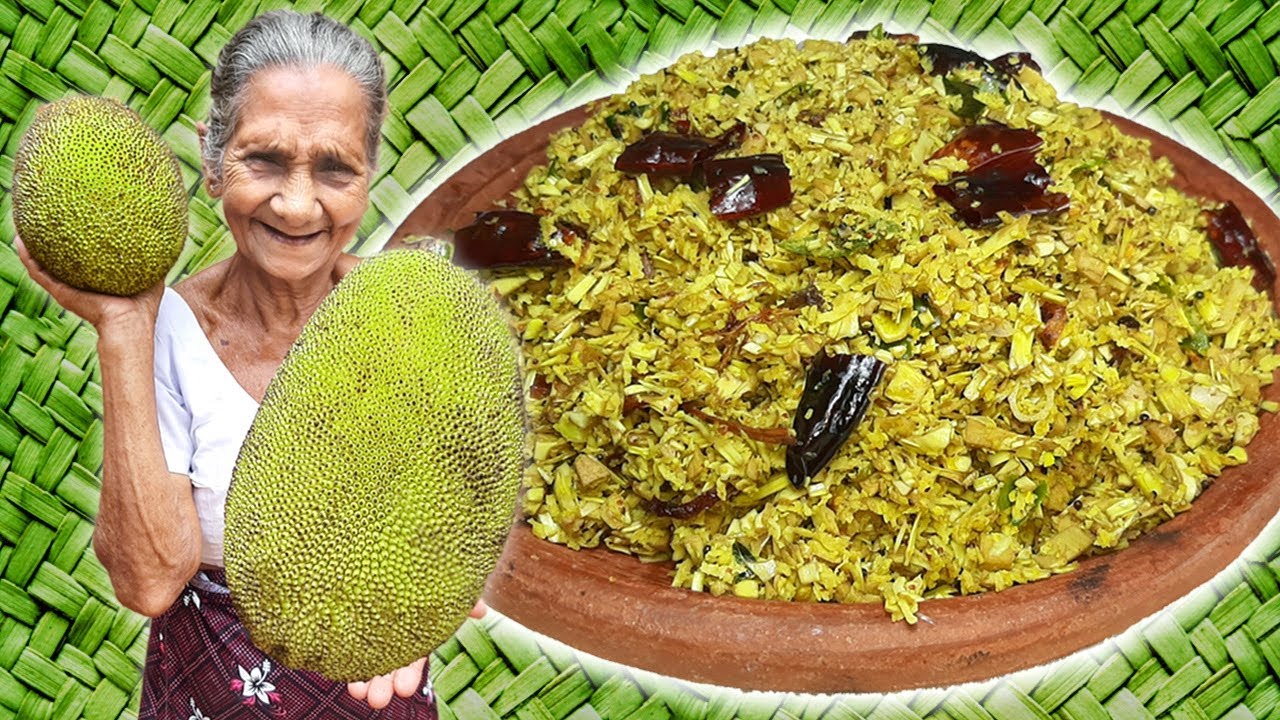 polos mallum recipe | young jackfruit mallum | young jackfruit salad | baby jackfruit mallum (polos)