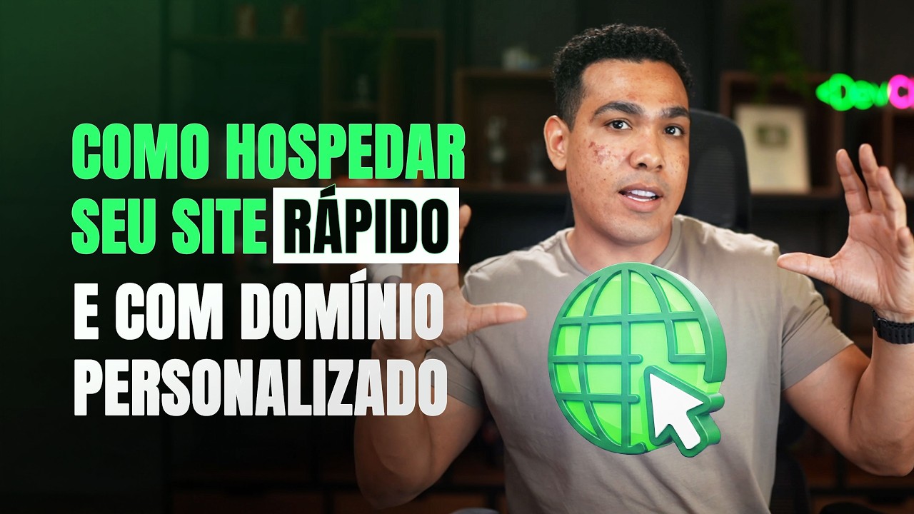 Coloquei Meu Site no Ar em 5 Minutos (passo a passo)