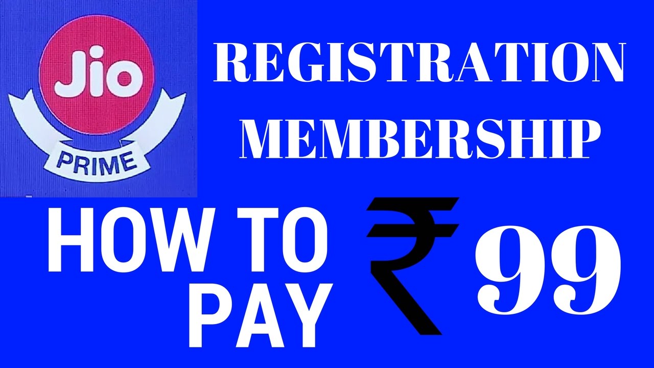 How To Activate Or Pay Reliance Jio Prime Membership Registration From My Jio App And Jio.com