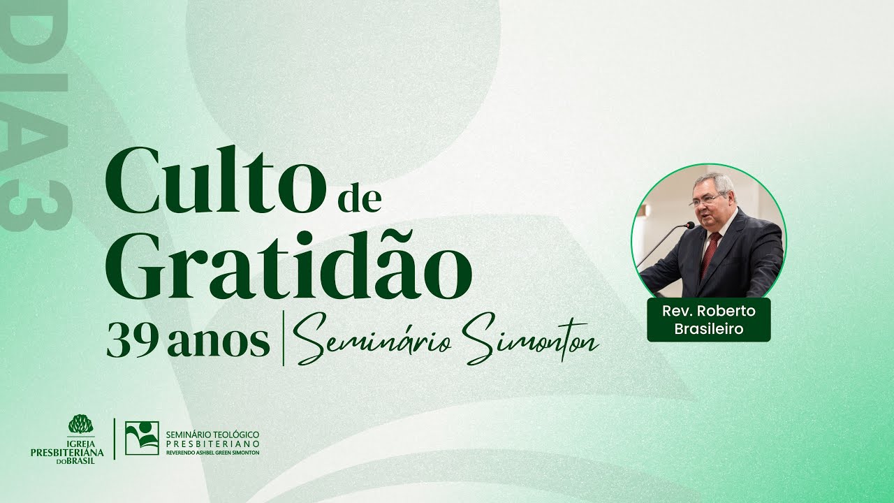 3º Dia - Culto de Gratidão pelos 39 anos do STPS