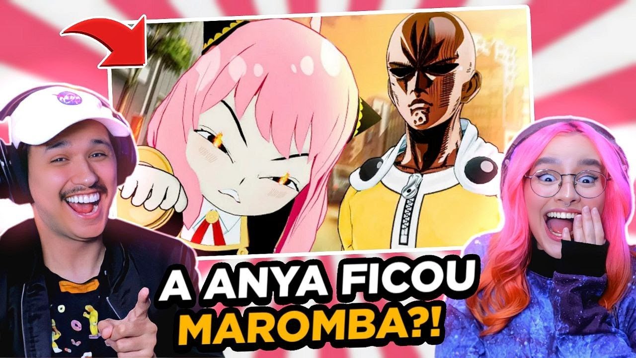 ANYA SOLANDO! REACT Anya faz o TREINAMENTO do Saitama | Lanzinho