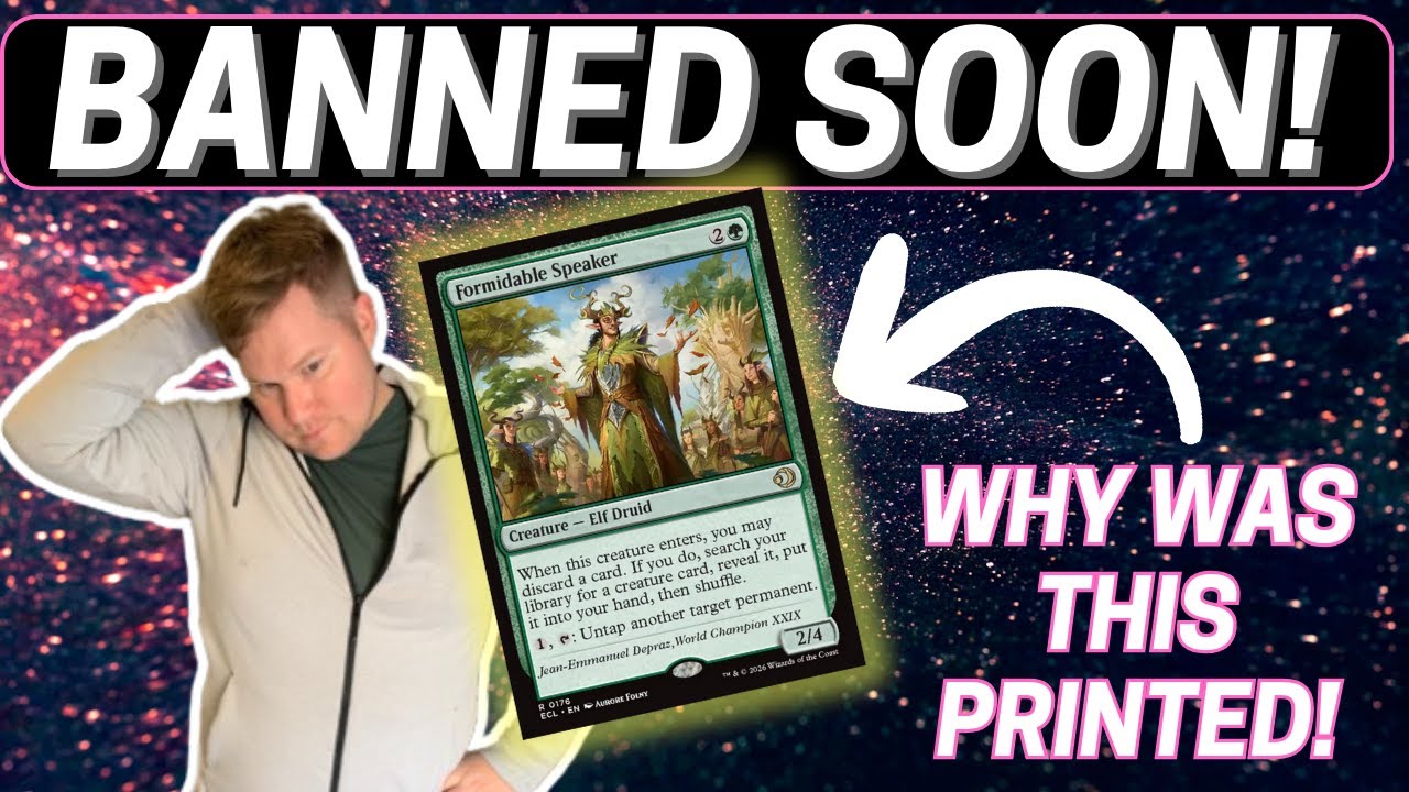 Formidable Speaker is a BAN waiting to Happen | Lorwyn Eclipsed | MTG Areana