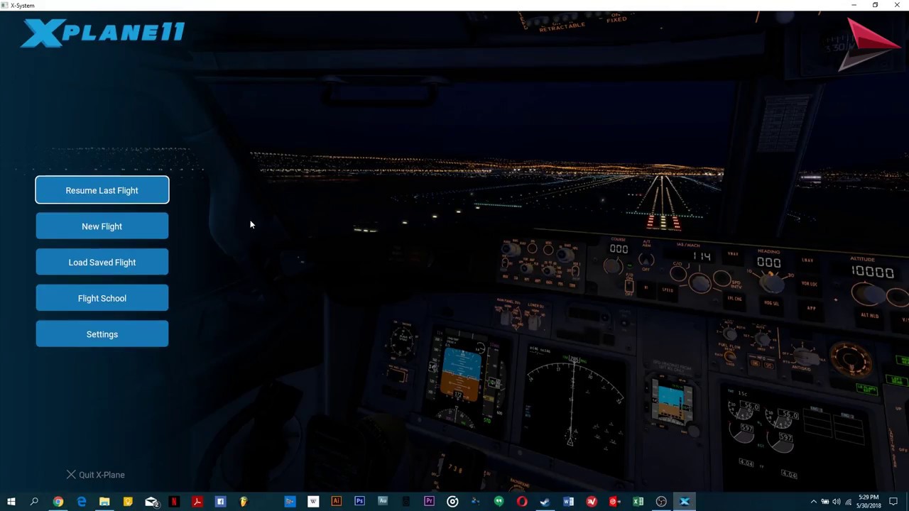 Как составить план полёта — X-Plane 11 Урок 1