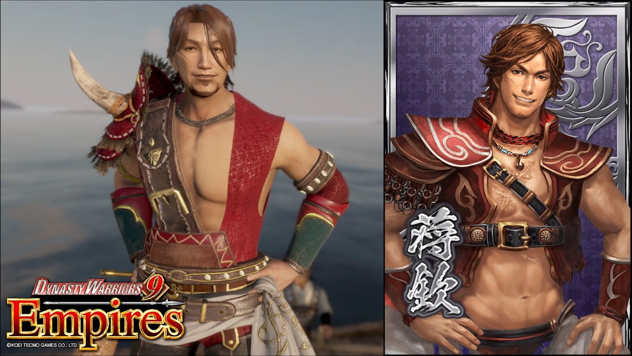 Dynasty Warriors 9 Empires CAW - Jiang Qin 蔣欽 (DW Blast Design)