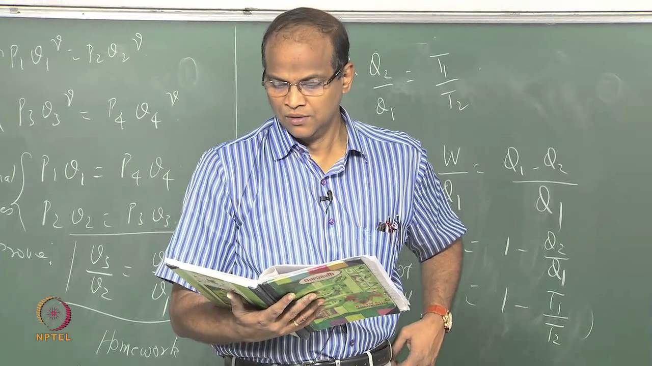 Mod-01 Lec-29 The second law of thermodynamics – Clausius Clapeyron relation