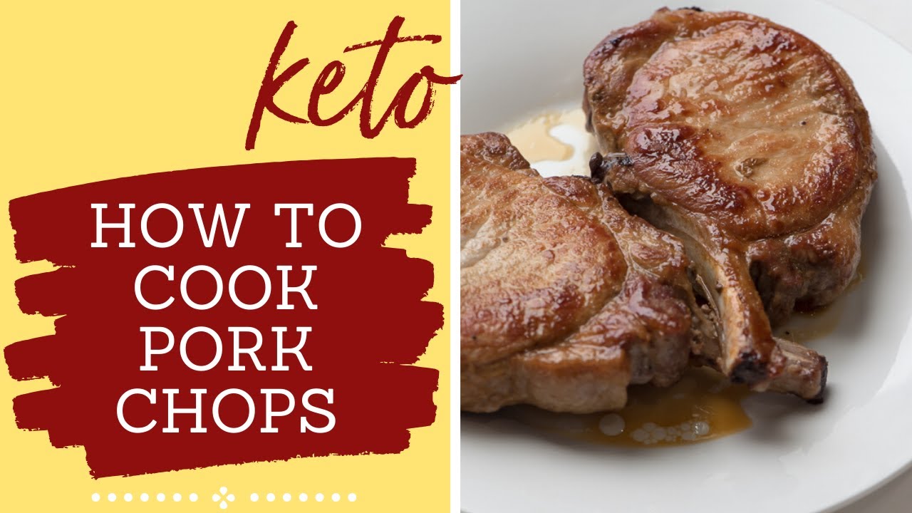 How to cook fantastically juicy pork chops via Carrie Brown's infamous method! #Keto