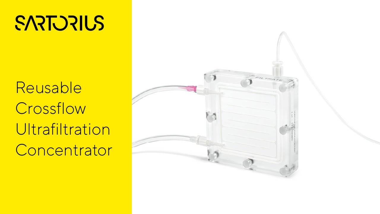 Vivaflow 50R Crossflow Unit: A Reusable Crossflow Ultrafiltration Concentrator