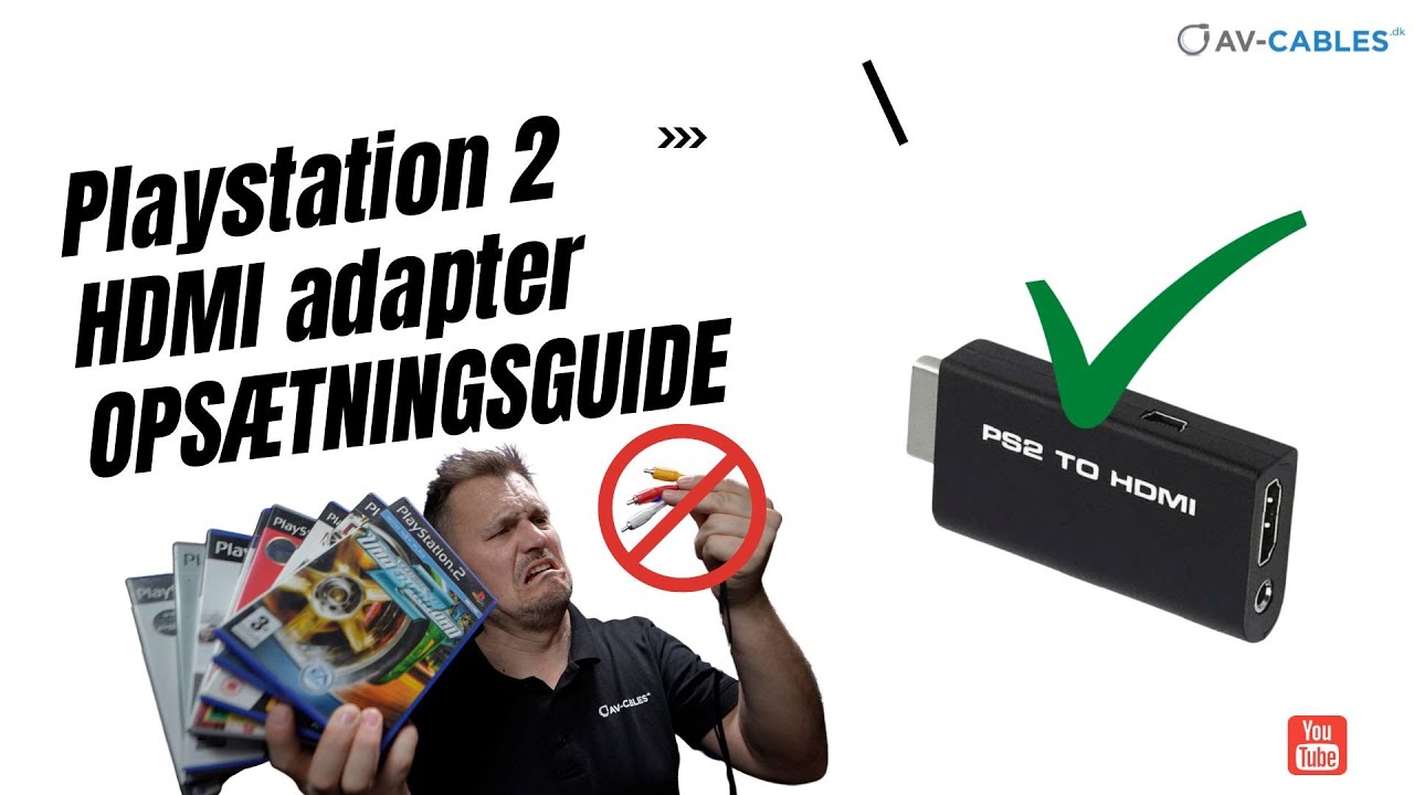 PS2 HDMI adapter