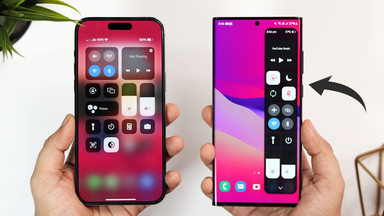 Как включить Центр управления iOS 16 на любом устройстве Samsung &mdash; обязательно ПОПРОБУЙТЕ!
