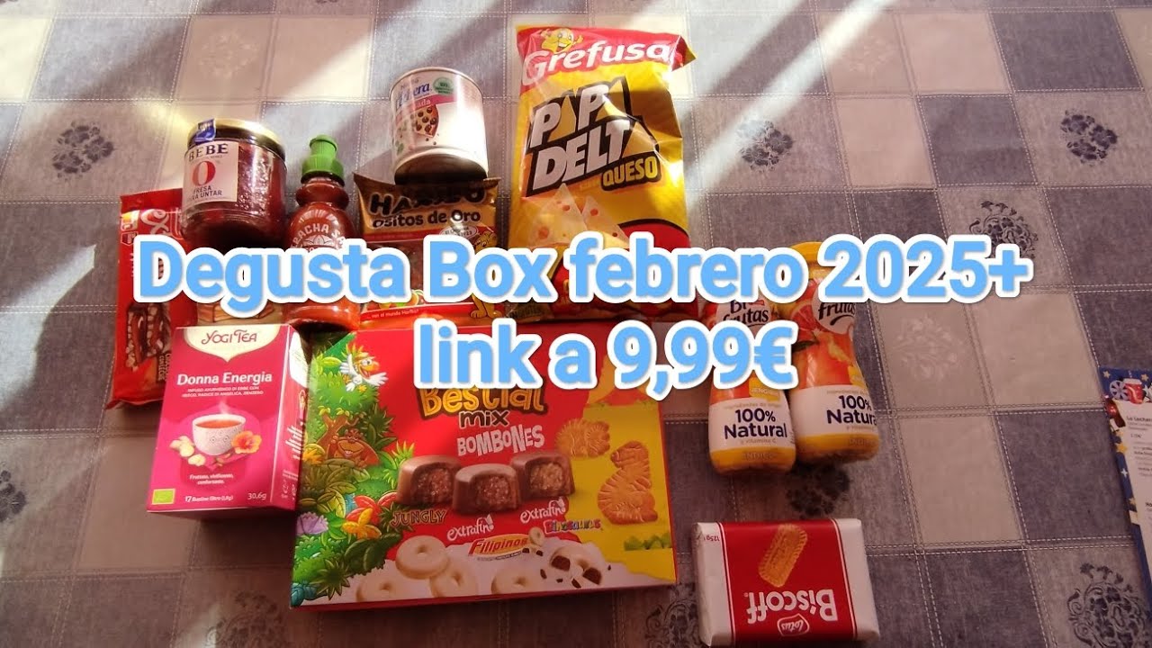 Degusta Box febrero 2025+link a 9,99€