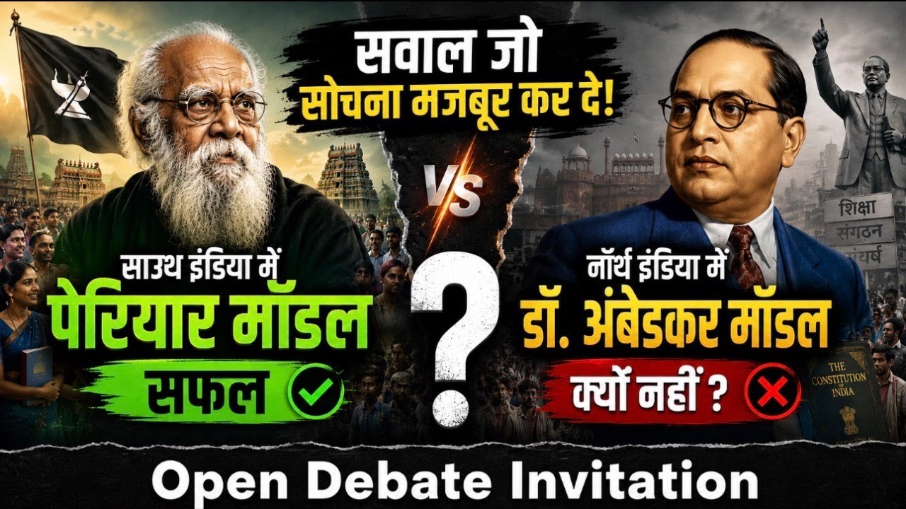 SJL732 |  South me Periyar Model Safal, North me Dr Ambedkar Model me kya nahi? | Science Journey